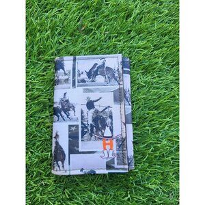 Houston Livestock And Rodeo Wallet Texas  Trifold Wallet Quick Shipping Rare